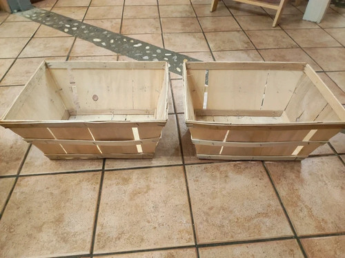 Lot caisses bois - en,