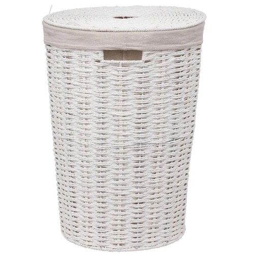 Panier linge rond costa - linge, "costa"