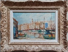 Saint Tropez /  le petit port des pêcheurs /  Salomon le Tropézien (attr. à)