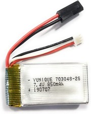 Batterie LiPo 7,4V 850mAh pour
