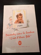 Rare Ancien dépliant Original