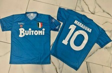 1 Maillot Maradona Naples Buitoni El Pibe De Or + Porte-Clés Diego Armando