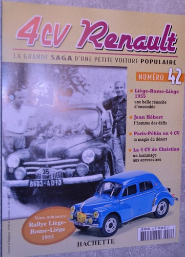Fascicule 4cv renault la - renault, 42