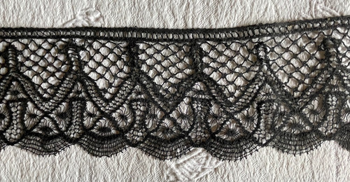 Rare ancienne dentelle aux - rare,