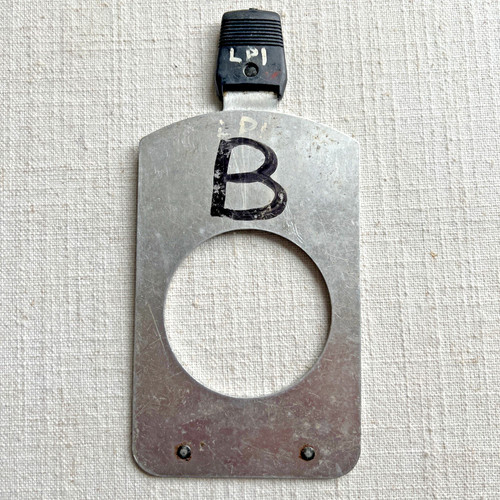 Stage lighting gobo - stage, holder