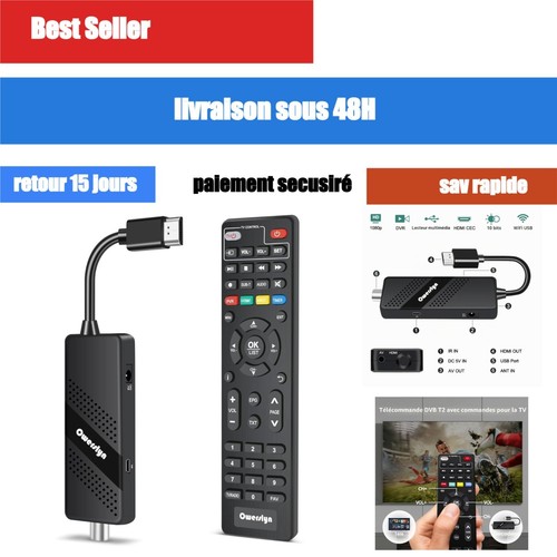 Décodeur tnt dvb - tnt, hd