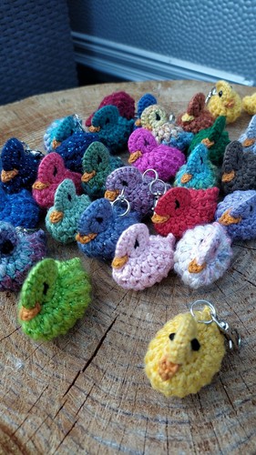 Porte clé canard crochet - porte,