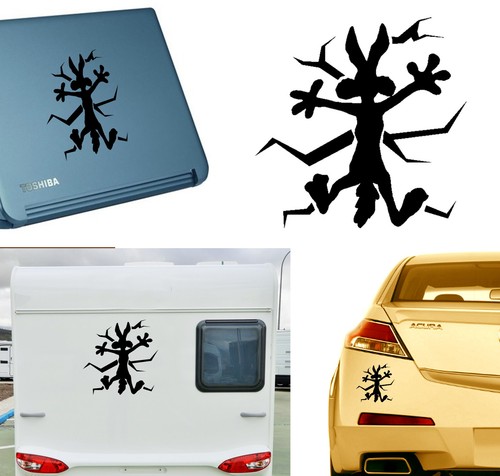 Coyote autocollant vinyle - autocollant, en