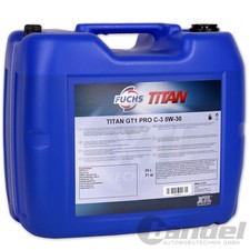 20L Bidon FUCHS L'Huile De