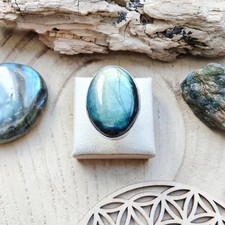 Bague ovale bohème chic en