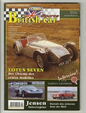 [d1121] 96.4 British Classic Sports Car Magazine 4/Lotus Seven, Ford GT40, Jense