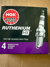 Set of 4 NGK Spark Plug LKAR7AHX-S Ruthenium