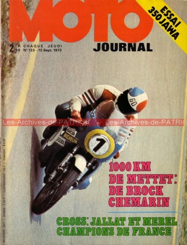 Moto journal 133 - moto, 350