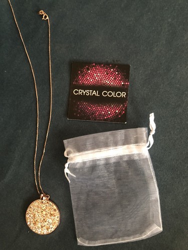Collier cristal color - collier,