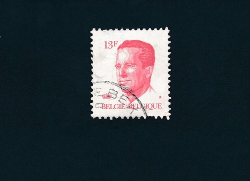 Timbre belgique 13f roi - 13f.,,