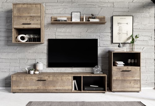 Mur salon compact halle - salon,
