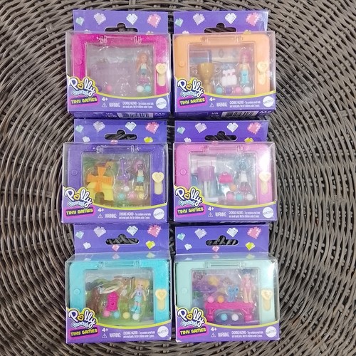 Polly pocket lot - 6, tiny