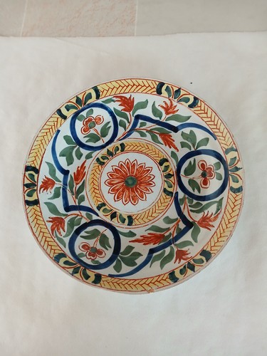 Xviii assiette faience - xviii,