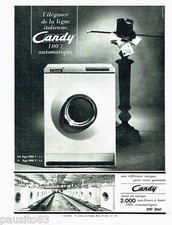 ADVERTISEMENT ADVERTISING 066 1963 Candy Washing Machine Washer
