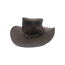 Jacaru Wallaroo Oiled Leather hat 1009-132