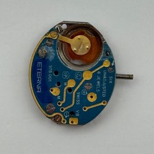 Eta 978.001 Eterna Montre Quartz Mouvement Incomplet Swiss Vintage Pièces Repair