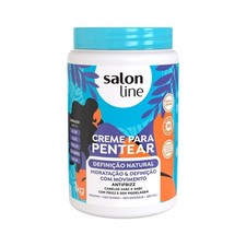 Salon Line - Creme para Pentear Definicao Natural 1Kg - (Combing Cream 35.27Oz)