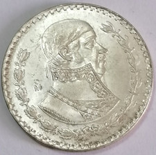MEXIQUE 1 Peso Jose Morelos y Pavon 1957 Mexico en Argent