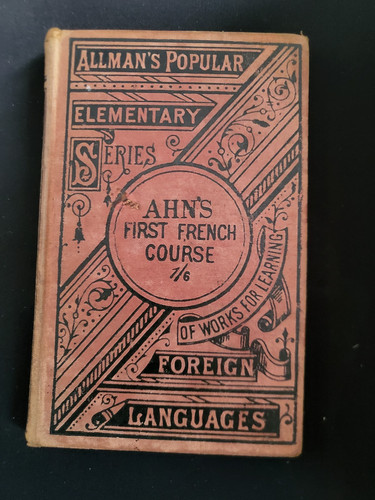 Ancien livre 1891 - ancien, de