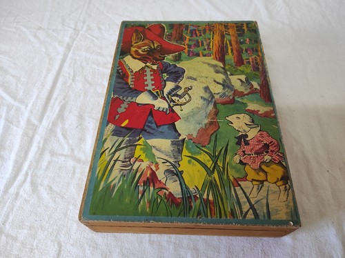 Ancien jeu bois - ancien, puzzle