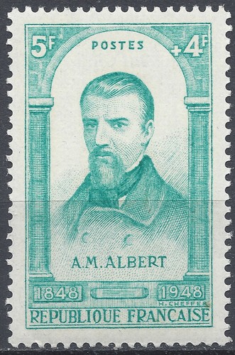 France timbre albert - timbre, a.m.