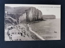 CPA 76 LES PETIT DALLES - Les Falaises