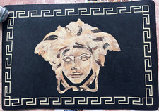Versace Bath mat Doormat rug home office any room Medusa Greek Key Sale