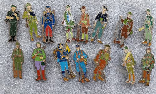 Lot pin soldat militaires - pin's,