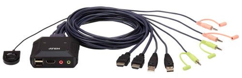 Aten cs22h ports usb - usb, hdmi