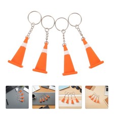  Lot de 4 porte-clés cônes