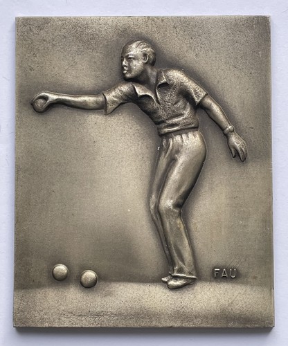 Grande medaille plaque - plaque, sport