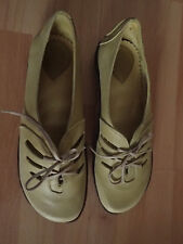 Chaussures cuir vertes luciole