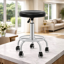 Tabouret roulant réglable