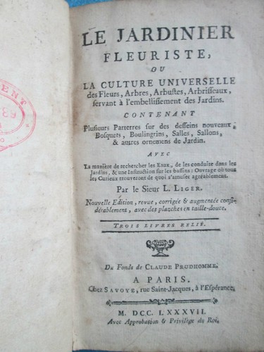 Liger le jardinier - :,