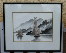  Tableau  Japonais Tissage 