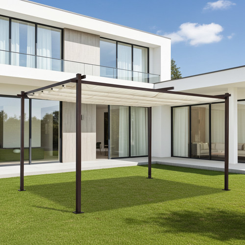 Pavillon jardin pergola - pavillon,