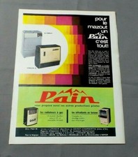 ANTIQUE ADVERTISEMENT PUB ADVERT CLIPPING 180519 / INFRARED GAS RADIATOR BREAD