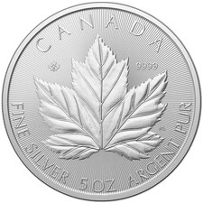 5 Oz Ag - Grand maple leaf -