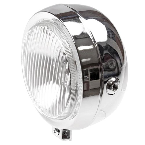 Phare chrome 130mm mofa - phare, moped