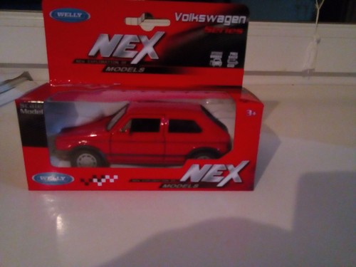 Voiture miniature golf rouge - miniature*golf*,