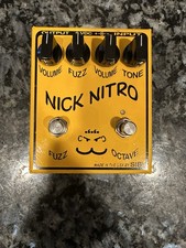 SIB Electronics Nick Nitro octave fuzz pedal 2000s - Yellow