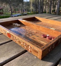 Jeu d'échecs Backgammon fait