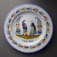 ASSIETTE en FAÏENCE FAB