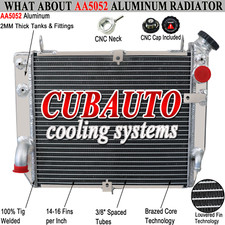 Radiateur 2 Rangée Pour Yamaha YZF R1 1000 2002-2003 Aluminum Nou