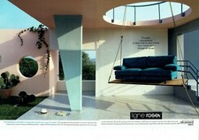 Advertising 099 1987 Line Roset (2p) Opus A.Hieronlmus Alcant Sofa